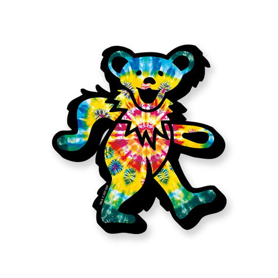 Grateful Dead- Tie Dye Bear chunky magnet