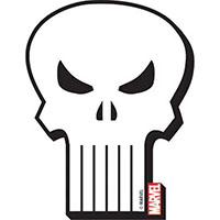 Marvel Comics- Punisher Skull chunky magnet