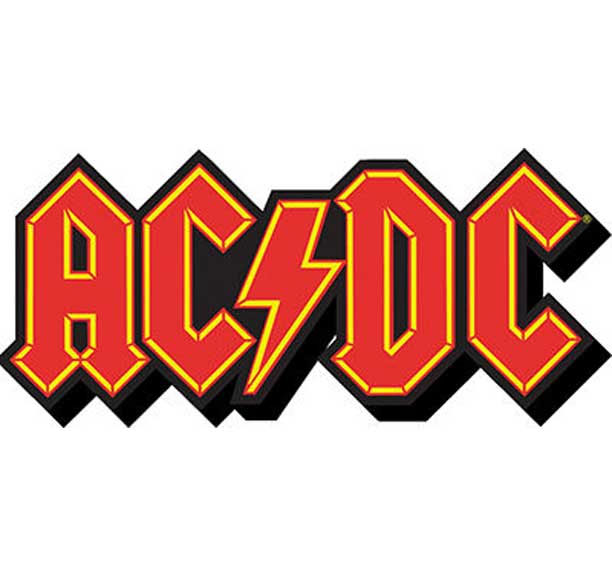 AC/DC- Logo chunky magnet