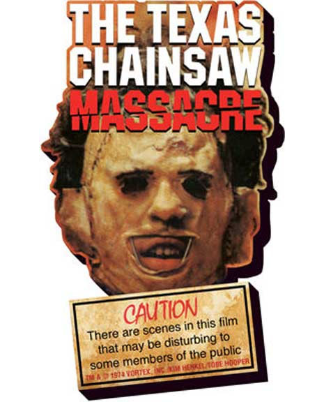 Texas Chainsaw Massacre- Leatherface Head chunky magnet
