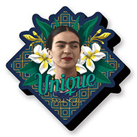 Frida Kahlo- Unique chunky magnet