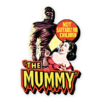 Hammer House Of Horror- The Mummy chunky magnet