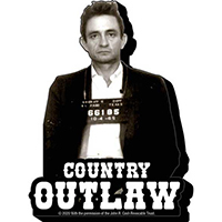 Johnny Cash- Country Outlaw chunky magnet