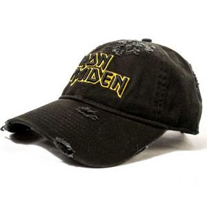 Iron Maiden- Yellow Logo embroidered on 