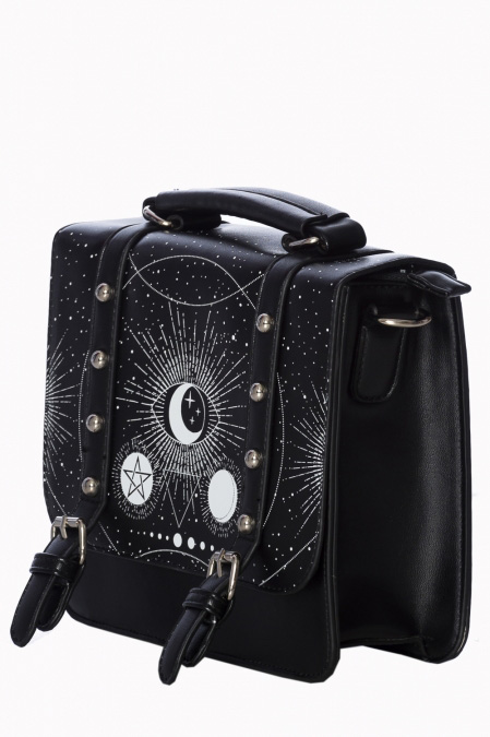 Cosmic Small Satchel Bag by Banned Apparel