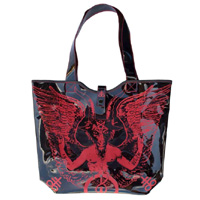 Baphomet Goat PVC Beach Tote by Kreepsville 666 - SALE