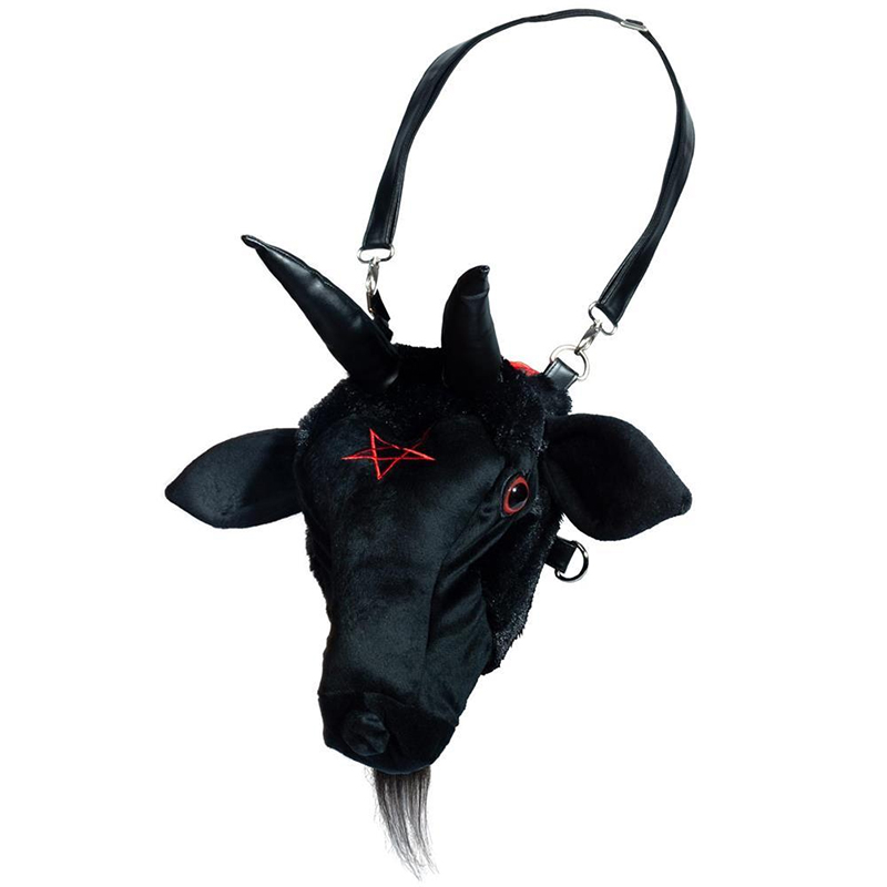 baphomet plush bag