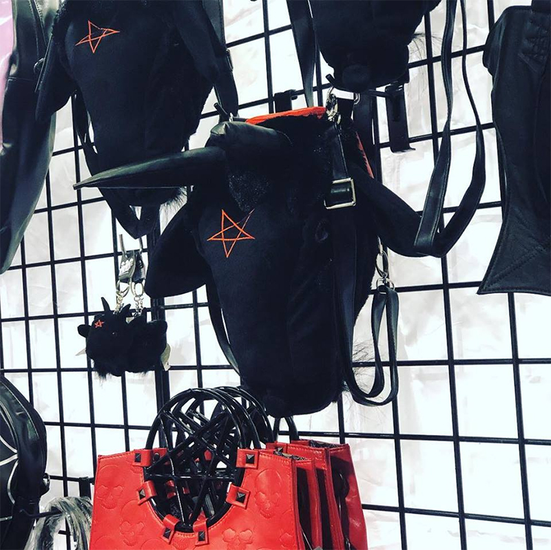 kreepsville baphomet bag
