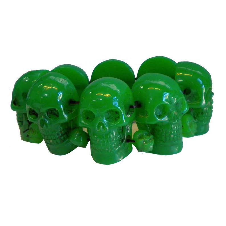 Skull Collection Bracelet by Kreepsville 666 - Green