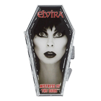 Elvira Coffin Face Close Up Compact / Mirror by Kreepsville 666