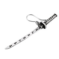 Bushido Sword Single Earring by Alchemy England 1977
