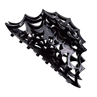 Spiderweb Hair Claw Clip by Kreepsville 666 - Black