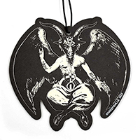 Baphomet Glow in the Dark Air Freshener by Kreepsville 666