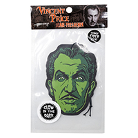 Vincent Price Glow in the Dark Air Freshener by Kreepsville 666