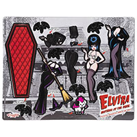 Elvira Mistress of the Dark Dress Up Magnet Set by Kreepsville 666