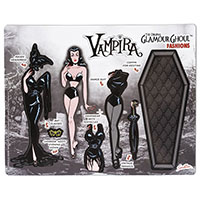 Vampira Glamour Ghoul Dress Up Magnet Set by Kreepsville 666