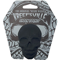 Black Skull Phone Pop Socket by Kreepsville 666