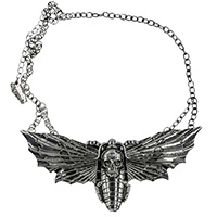 Death Moth Necklace by Kreepsville 666 