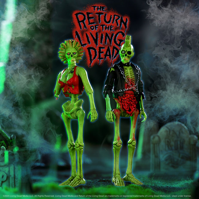 Return Of The Living Dead- Zombie Trash ReAction Figure by Super 7