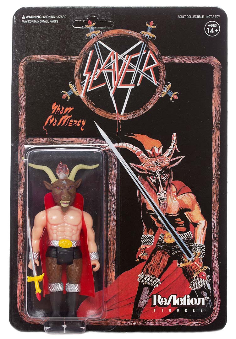 Slayer- Show No Mercy Reaction Figure