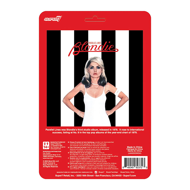 Blondie- Parallel Lines ReAction Figure by Super 7