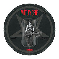 Motley Crue- Mick Mars (Shout At The Devil Black & White) ReAction Figure by Super 7