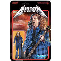 Metallica- Cliff Burton ReAction Figure by Super 7