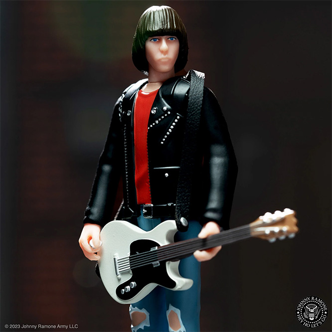 Ramones- Johnny Ramone ReAction Figure by Super 7