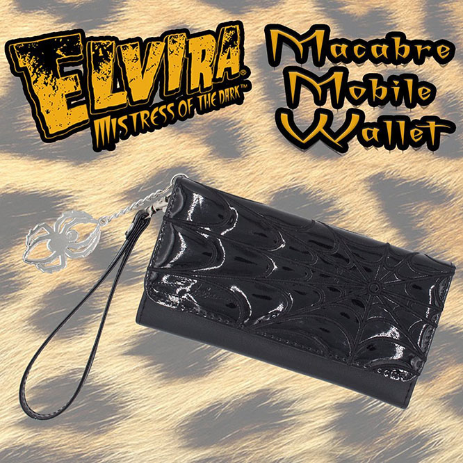 Elvira Macabre Mobile Black Edition Wallet by Kreepsville 666