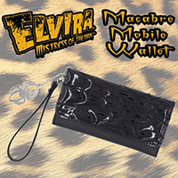Elvira Macabre Mobile Black Edition Wallet by Kreepsville 666