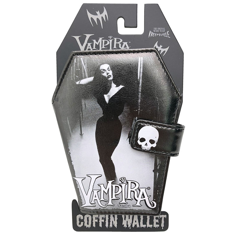 Vampira Vinyl Coffin Wallet from Kreepsville 666
