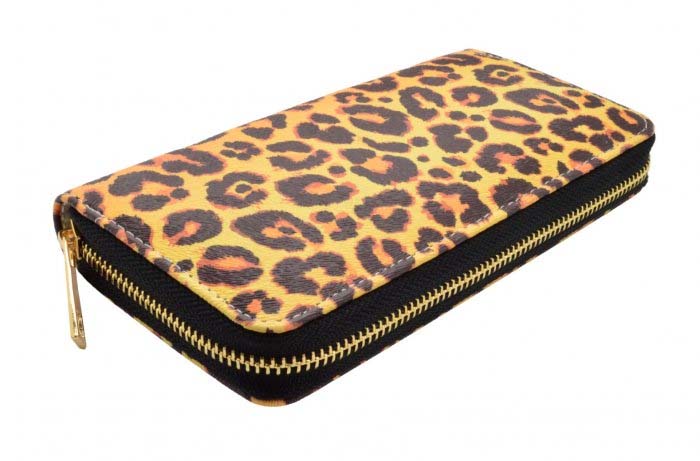 Wild At Heart Leopard Large Girls Wallet/Clutch by Banned Apparel