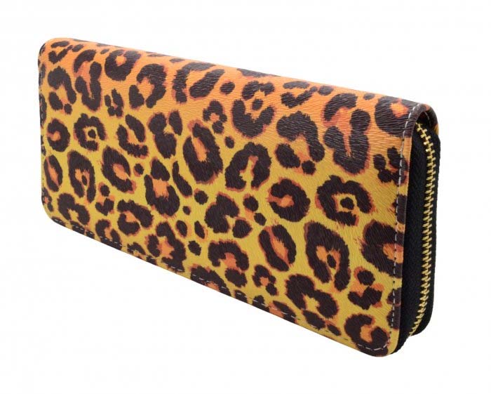 Wild At Heart Leopard Large Girls Wallet/Clutch by Banned Apparel