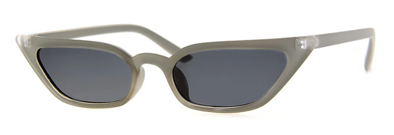 Alicia Grey Cat Eye 50's Retro Sunglasses #4