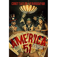 America 51 (Hardback Book by Corey Taylor) (Slipknot)