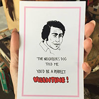 David Berkowitz Serial Killer Valentine by Graveface Records