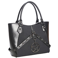 In Oblivion We Trust Tote Bag by Banned Apparel - in Black