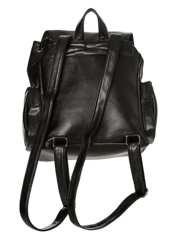gothic plush backpack