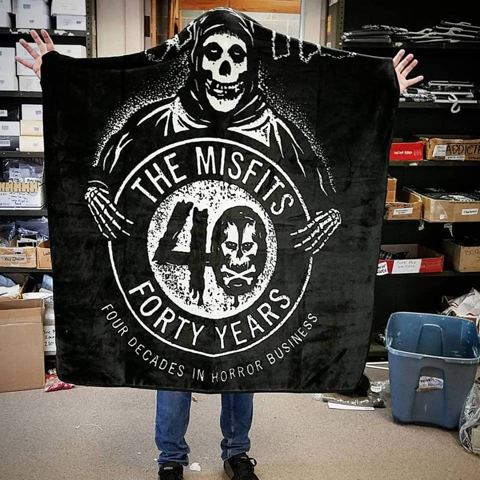The Misfits Forty Years Sticker Decal Misfits 40th Anniversary Licensed