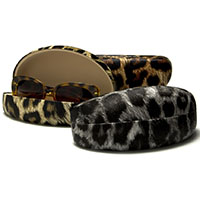 Leopard Print Hard Case for Glasses / Sunglasses- SALE