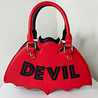 Devil / Evil Double Sided Bag by Oblong Box Shop