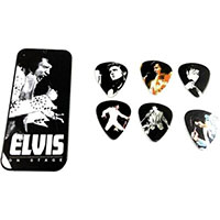 Elvis Presley - On Stage Guitar Picks In Collectors Tin