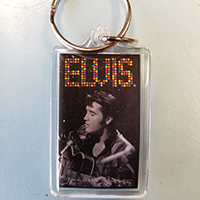 Elvis Presley- Live Lucite keychain