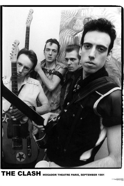 Clash- Paris 1981 poster