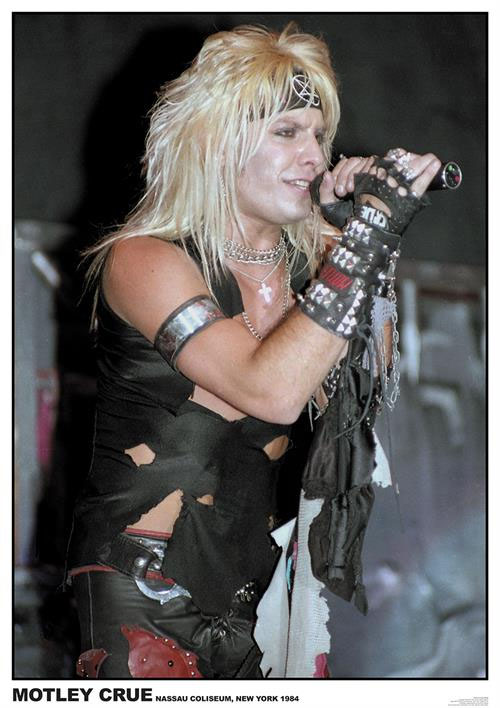 Motley Crue- Vince Neil 1984 poster (B2)