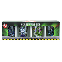 Ghostbusters- Neon 4x1.5oz Shotglass Set