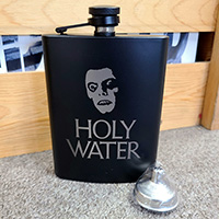 Holy Water Stainless Steel Flask by Mood Poison