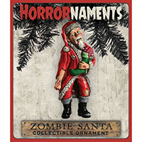 Zombie Santa Ornament by Horrornaments (Sale price!)