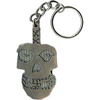 Misfits- Metal Skull keychain