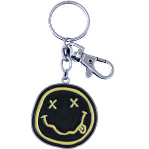 Nirvana- Face Metal Keychain
